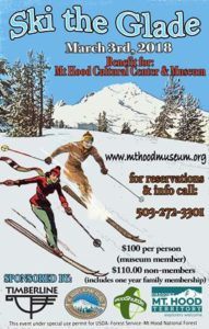 Ski the Glade 2018 CANCELLED @ Mt Hood Museum, Government Camp, OR